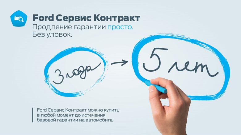 Продление гарантии форд